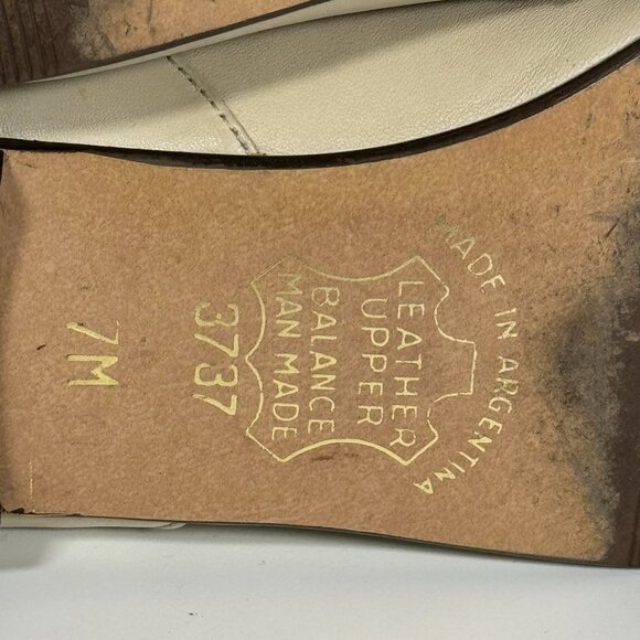 Vintage 80s Mister Shoes by Markon Mid-Calf Fold Over Leather Boots Sz 7 White - Picture 9 of 13